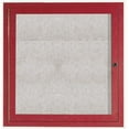 thumbnail image 3 of Aarco Products ODCCW2418R 1-Door Aluminum Frame Wood Look - Cherry, 3 of 7