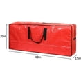 thumbnail image 2 of Christmas Tree Storage Bag - Fits Up to 7.5 ft Holiday Xmas Disassembled Trees with Durable Reinforced Handles & Dual Zipper - Waterproof Material Protects from Dust,Moisture, 2 of 4