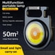 thumbnail image 5 of Lámpara USB COB LED Mini linterna llavero abrebotellas 500lm linterna de bolsillo negro Tmvgtek Para estrenar, 5 of 6