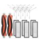 thumbnail image 1 of Reemplazo de robots de barrido Para Mijia Roller Brush 2 cepillos principales + 6 cepillos laterales + 6 filtros, 1 of 5