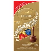 Truffes LINDOR assorties au chocolat de Lindt – Sachet (240 g)