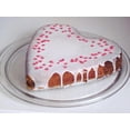 thumbnail image 3 of Juego de 2 Moldes de Aluminio en Forma de Corazón de 8 Pulgadas para Hornear Pasteles de Boda y San Valentín, 3 of 5