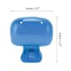 thumbnail image 2 of Cubiertas de cepillo de dientes en forma de pez de 4 piezas duraderas para viajar Azul Amarillo Púrpura Rojo Plástico, 2 of 5