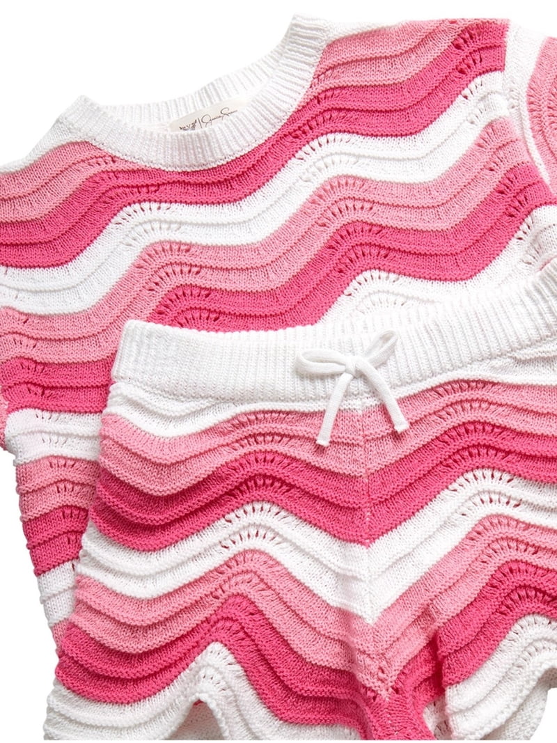 Jessica Simpson Girls' Crochet Short Set, Sizes 4-16 - Walmart.com