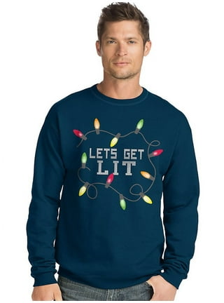 Suits Louis Santa hat let's get litt up ugly Christmas shirt, hoodie,  sweatshirt and tank top