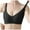 Black, variant on Womens Bras Seamless Bra Small Push Up Latex Jelly Bra No Underwire Adjustable Sports Bra