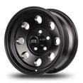 thumbnail image 3 of 15x7 Mudder Trucker MT614 Diesel Satin Black 5x114.3 5x4.5 ET-6 wheel rim, 3 of 5