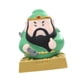 thumbnail image 5 of Estatua del dios chino de la riqueza, escultura en miniatura, adorno artístico de escritorio. Guan Gong, 5 of 9