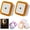 Yellow-2PCS, variant on Square Light-Controlled Night Light, 6-Pack Dusk to Dawn Sensor for Bedroom