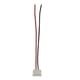 thumbnail image 1 of Conector USB Cable de alimentación puerto de carga rápida a 2 pines reemplazo de alambre núcleo de alambre de cobre fácil de instalar DIY 3A Blanco Sin terminal Hugo Cable de energía, 1 of 10