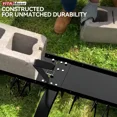 thumbnail image 6 of Dextrus 48 in 122CM Tow Plug Lawn Aerator Lawn Spike Aerator Lawn& Garden Steel Heavy Duty, 6 of 6