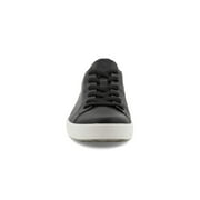 Men's ECCO Soft 7 Sneaker Black Leather/Nubuck 43 M