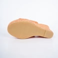 thumbnail image 6 of Orange Women'S Casual Beach Peep Toe Wedge Sandals, Plus Size Fashionable Thick Soled Slippers, 6 of 9
