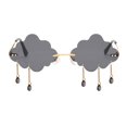 thumbnail image 1 of Gafas de sol en la nube sin montura Gafas de terre Mujer Retro Fashion UV400 Shape - gris gris Magideal Gafas de sol en la nube sin montura, 1 of 7