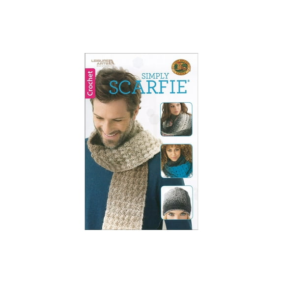 Leisure Arts Simply Scarfie Crochet Book