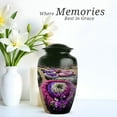 thumbnail image 4 of Petunia Cremation Urns For Human Ashes Adult Female - 1 Large & 4 Keepsake Urns For Adult Male - Green Mini Urn For Mom - Funeral Urn For Ashes For Women (10 & 3 Inch), 4 of 7