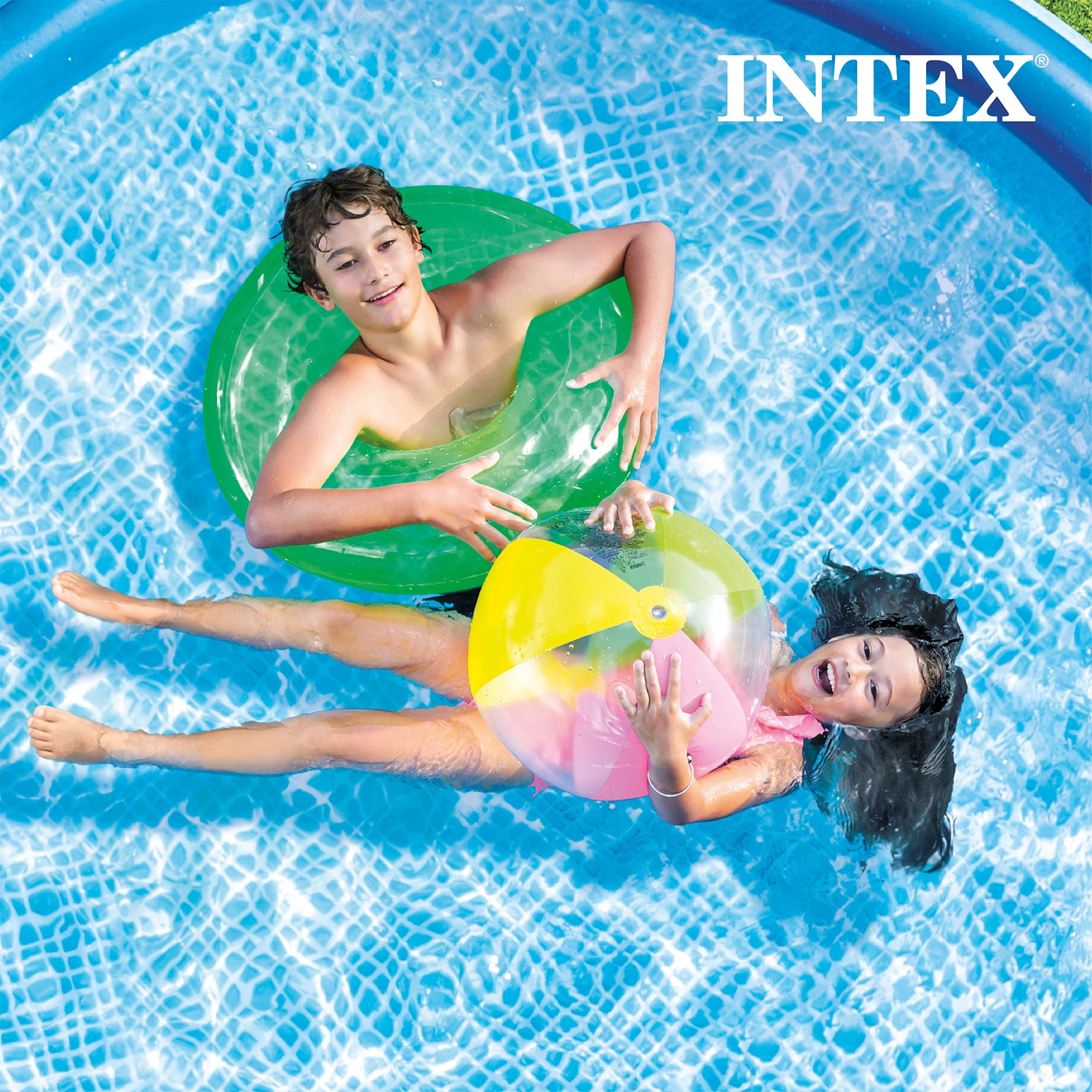 Intex Filter Cartridge Bundled with Round Cover & Inflatable Swimming Pool