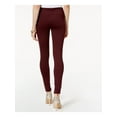 thumbnail image 2 of INC Womens Curvy Mid-Rise Skinny Pants Brown 12, 2 of 3