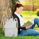 thumbnail image 3 of Fiudx Mochila de Viaje para Exteriores, Elegante Diseño En Rojo Oscuro, Almacenamiento Multicapa, Nailon Resistente E Impermeable, Correas Transpirables y Cómodas, Ideal para Uso Escolar Informal, Us, 3 of 4