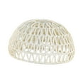 thumbnail image 1 of Pantalla de cuerda de papel, protector de bombilla clásico E27 para casa de té, sala de estar, cocina 290mmx160mm Yuyangstore Pantalla tejida, 1 of 8
