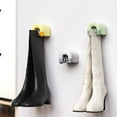 thumbnail image 3 of Tnobhg Wall Mount Boot Clip Modern No Drill Adhesive Space Saving Universal Tall Boot Shoe Holder Hanger Organizer Hanging Clamp, 3 of 8