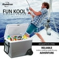 thumbnail image 6 of Koolatron 12V Wheeled Electric Cooler/Warmer 34L (36 qt), Gray, 6 of 8