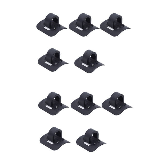 10 Uds., Carcasa de Cables para Bicicleta, Tubo de Aceite de la Bicicleta, Clips Fijos, Guía de Freno de Cambio en Forma de C, Tubo de Cable, Abrazadera Fija, Hebilla de