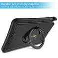 thumbnail image 4 of Fintie Rotating Case for iPad 9th / 8th / 7th Gen 10.2 Inch, Pad Air 3rd Gen/iPad Pro 10.5" - [Magic Ring] Shockproof Full-Body Rugged Multi-Functional Grip Stand Cover, 4 of 7