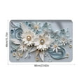 thumbnail image 3 of QTOCIO Diatomite Three-dimensional Flower Floor Mat Bathroom Non-slip Mat Quickdrying Soft Foot Mat Washable Foot Mat, 3 of 4
