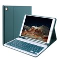 thumbnail image 1 of Keyboard Case for iPad 6th Generation(2018)  iPad 5th Gen(2017)  iPad Air 2  iPad Air  iPad Pro 9.7  Detachable Bluetooth Keyboard with Pencil Holder  Black, 1 of 6
