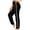 Black, variant on Toonshare Wide Leg Trousers for Women Of The Day !! Workout Elastic Waist Women New Solid Sports Sweatpants Full Length Pants Brown S