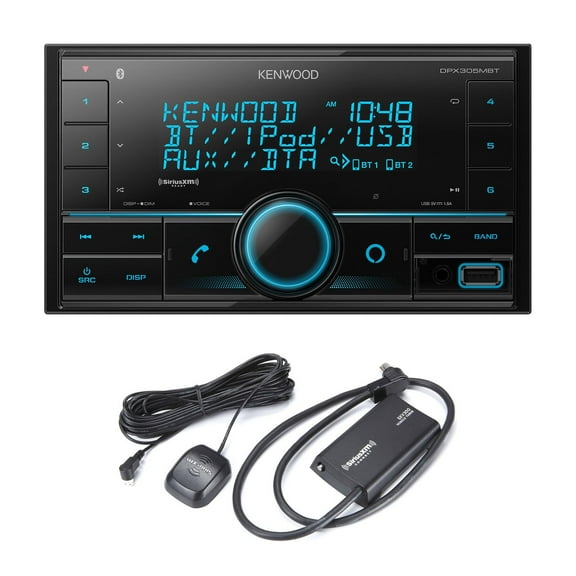 Kenwood DPX305MBT Car In-Dash Digital Media receiver for Satellite Radio