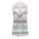 thumbnail image 3 of Gibobby chaquetas ligero de rendimiento Mujer Primavera Verano Viaje Elegante Y Transpirable Sin Mangas Estampado A Slim Fit Chaleco Chaqueta (Rosa, L), 3 of 4