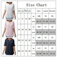 thumbnail image 3 of KZKR Womens Notch V Neck Jacquard Top Summer Dot Chiffon Shirt Short Sleeve Blouse Casual Lace Trim Tops, 3 of 4