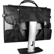 Travel Carrying Case for 24 iMac Desktop Computer, Protective Storage Bag for Monitors Dust Cover with Handle for 24 inch iMac Screen and Accessories, Black