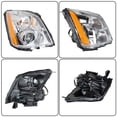 thumbnail image 5 of Genrics Headlights Front Headlamp Replacement for 2006-2011 Cadillac DTS HID Projector Headlight Assembly Right Passenger Side, 5 of 6