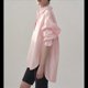 thumbnail image 5 of Camisas Casuales de Mujer, Camisa de Larga con Botones, Moda Deportiva. Rosa L, 5 of 10