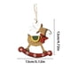 thumbnail image 3 of Christmas New Christmas Tree Wooden Pendant Vintage Painted Christmas Festive Pendant Decorations, 3 of 7