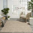 thumbnail image 4 of Nourison Versatile Indoor/Outdoor Natural Beige 4' x 6' Area Rug, (4x6), 4 of 10
