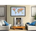 thumbnail image 4 of Swiftmaps 32" x 50" RMC Large World Wall Map Poster - Laminated Rolled (32x50 Signature World), 4 of 7