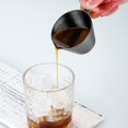 thumbnail image 2 of 304 Stainless Steel Coffee Extraction Cup with Scale Measuring Cup Black， Shot Cups Measuring Cups with Handle Stainless and Accurate Shot Cups for Coffee Shops Cafes and Home Brewing Enthusiasts, 2 of 9