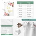 thumbnail image 6 of Pink Floral Tie Up Curtains for Windows, Adjustable Balloon Window Shades, Spring Flowers Elegant Pastoral Kitchen Window Treatments Farmhouse Short Curtains with Rod Pocket 42"x45", 6 of 8