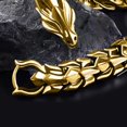 thumbnail image 4 of Waroomhouse Men Dragon Bracelet Hip-hop Style Bracelet Sure Based on Information Provided Here Is A Suggested Product Title for Men's Bracelet Vintage Dragon, 4 of 8