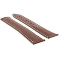 thumbnail image 2 of 19/16MM LEATHER STRAP WATCH BAND FOR OMEGA SPEEDMASTER MOON SEAMASTER TAN WS, 2 of 2