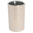 thumbnail image 2 of Sol Living Wine Chiller Bucket - Double Wall Stainless Steel Barware - Wine & Champagne Holder - Cooler for Home, Bars, Restaurants, Commercial Use - Pink Leather, 1.6 qt, 2 of 5