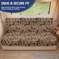 thumbnail image 2 of Qpednta Camo Bow RV Couch Covers 2 Pack RV Jackknife Sofa Bed Slipcovers Stretchable, Furniture Protector for Campers and Home Living Spaces, Pet Friendly & Wrinkle Free, 2 of 7