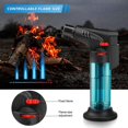 thumbnail image 4 of 4 Packof Torch Lighter,jet Flame, Butane Gas, Mini Refillable Windproof Lighters, For Candle, Fireplace, Grill (gas Not Included), 4 of 5