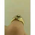thumbnail image 2 of RKC 1.80Ct Heart Cut Simulated Diamond Cluster Wedding Ring 14K Yellow Gold Plated, 2 of 2