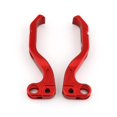thumbnail image 4 of harper 2 Pcs Leviers de Frein et d'Embrayage Gauche Droite Alliage d'Aluminium Installation Simple Rouge, 4 of 10