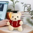 thumbnail image 4 of Dvruxg Graduation Bear Plush - Graduation Gift with Doctoral Cap & Gown, Soft Plush Bear Toy for Birthday, Commemorative Keepsake, 4 of 4